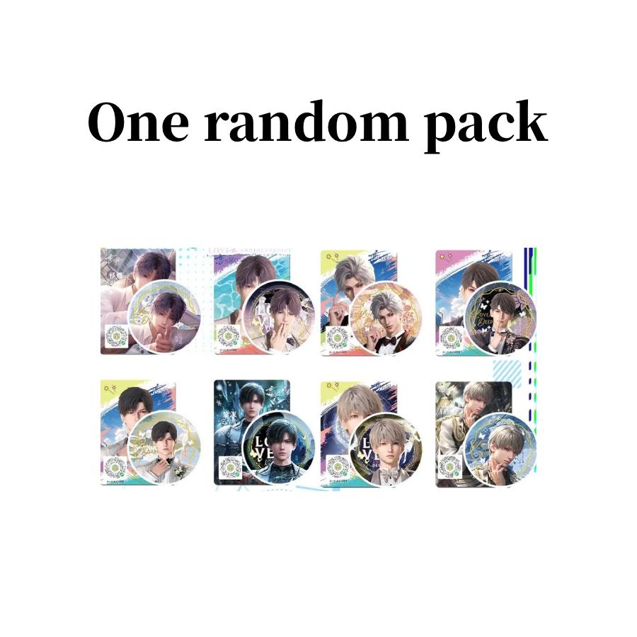 

Значок-Брелок Love and Deepspace AR Аниме Blind Box, Коллекционный Мерч Игрового Персонажа, 75 мм One random pack *1ea