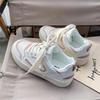 Spring and Autumn Breathable Cute Big Head Shoes Female Students Versatile 2025 Autumn New Casual Board Shoes Trendy Little White Shoes