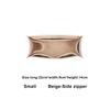 Large Capacity Tote Bag Organizer Makeup Storage Felt Insert Bag Organizer Custom Size Insert Bags for Toiletries Accessories