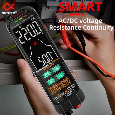 JCD USB Nabíjecí Digitální Multimetr Profesionální Detektor Napětí a Proudu AC DC Pero True RMS Kapacita Automatický Rozsah Multimetr