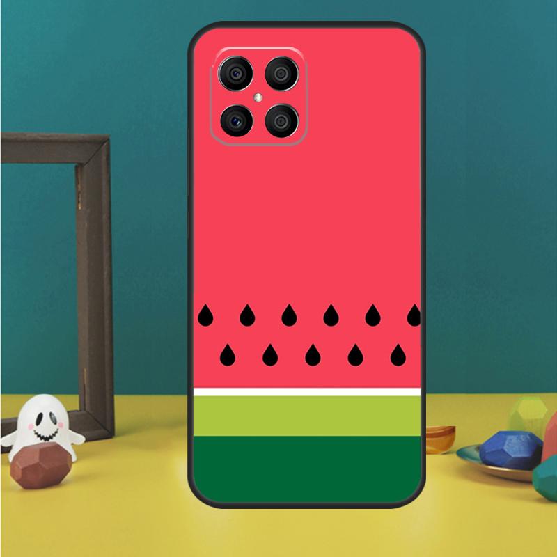 Cute Summer Fruit Watermelon Case For Honor Magic 5 6 7 Lite Honor 200 Pro 50 70 90 Lite X9b X9a X8b X8a X8 X9 X9c Cover