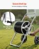 VEVOR Hose Reel Cart, Hold Up to 175 ft of 5/8’’ Hose (Hose Not Included), Garden Water Hose Carts Mobile Tools with Wheels