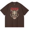 230 Gsm 100% Cotton Heavy Metal T-Shirt  Rock Band Popular Music Print Unisex Heavy Cotton T Shirt