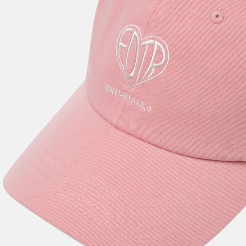 EDTR Hjärta Logotyp Keps ROSA ED23S4FAH0371