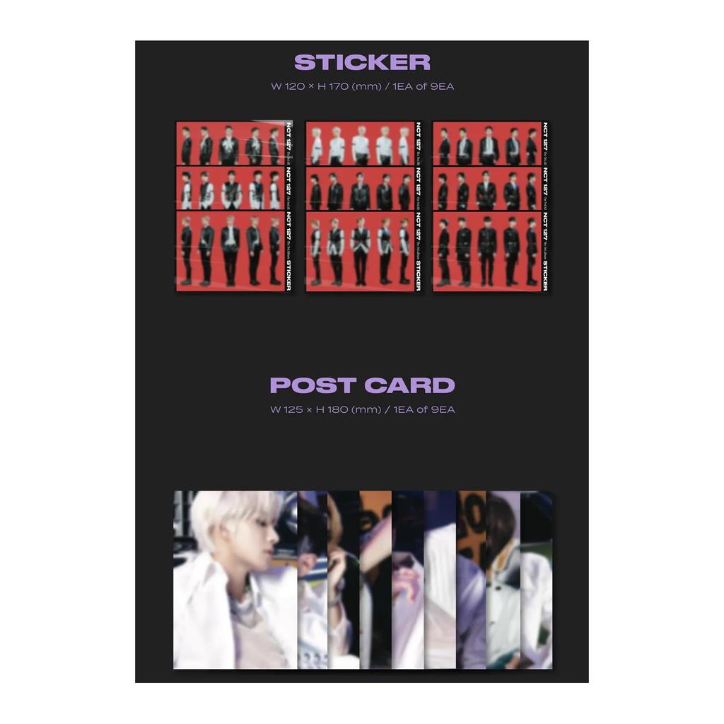NCT 127 3rd Album - Sticker [Sticker ver.]