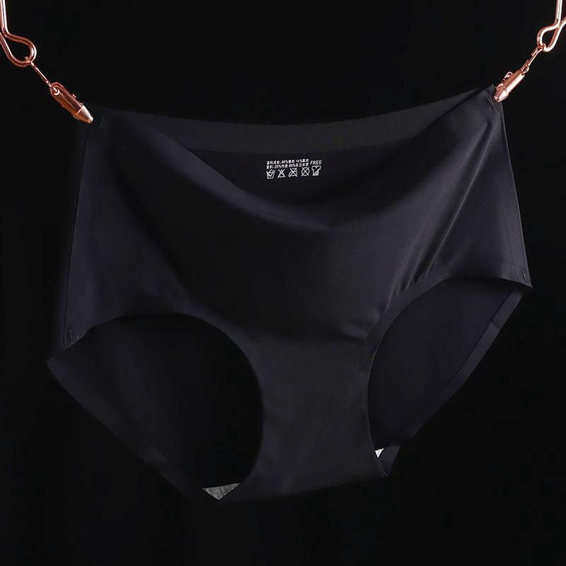 FINETOO Seamless Ice Silk Panties for Women Underwear  Summer