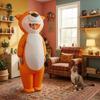 Full Body Jumpsuit Halloween Cosplay Costume Cartoon Inflatable Animal Clothing  Outdoor Event