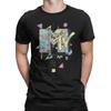 Retro Shapes 90s Design Logo Funny Graphic 100% Cotton T-Shirt MTV Tees Tops For Men