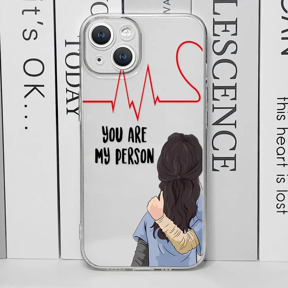 

Girls Bff Best Friends Forever Transparent Phone Case for IPhone 7 8 Plus X XSMAX 11 12 13 Mini 14 16 15 Pro Max Soft Cover Skin For iPhone 14 ProMax