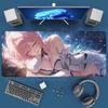 Aemeath Wuthering Waves Mousepad Computer Gaming birouri tastatură Mouse Pad Anime Antiderapant Cauciuc Imprimare HD xmm Covoraș Birou