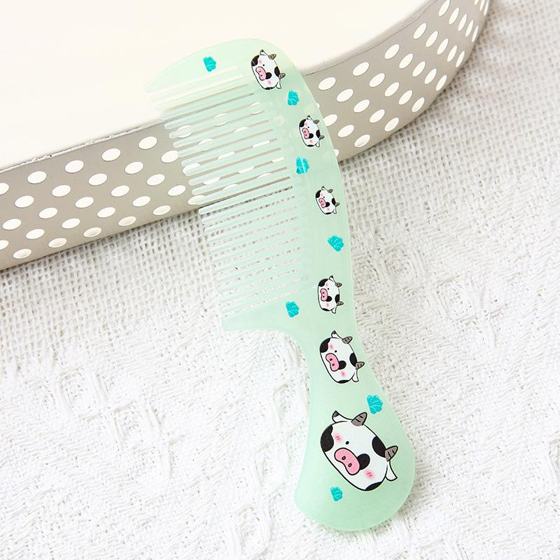 Tragbarer Cartoon-Kamm: Niedlicher, kleiner Kinderhaarkamm für Schüler & Zuhause, Perfekt für glattes Haar