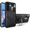 Case - Samsung - Galaxy A16 5G - Black - Rugged - Sliding Flap