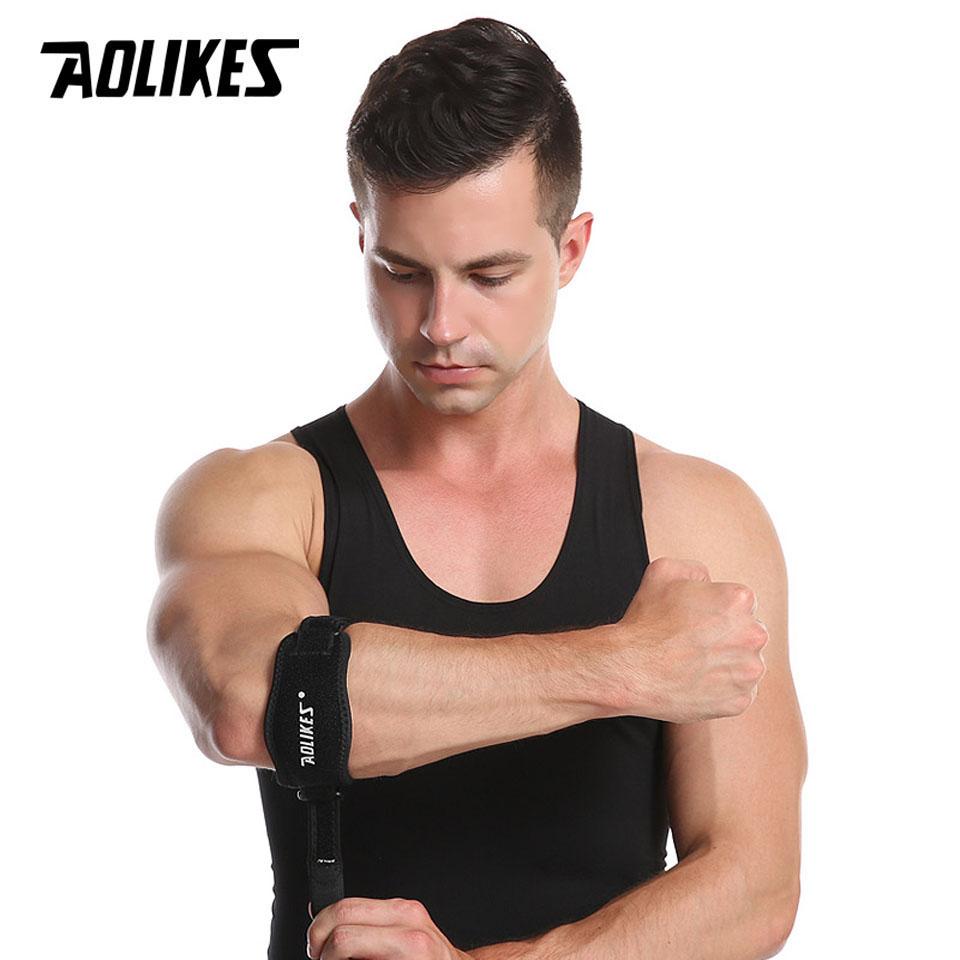 Aolikes Tennis Elbow Brace Pain Relief Support For Tennis Golfers Elbow Tendonitis Strap For Men