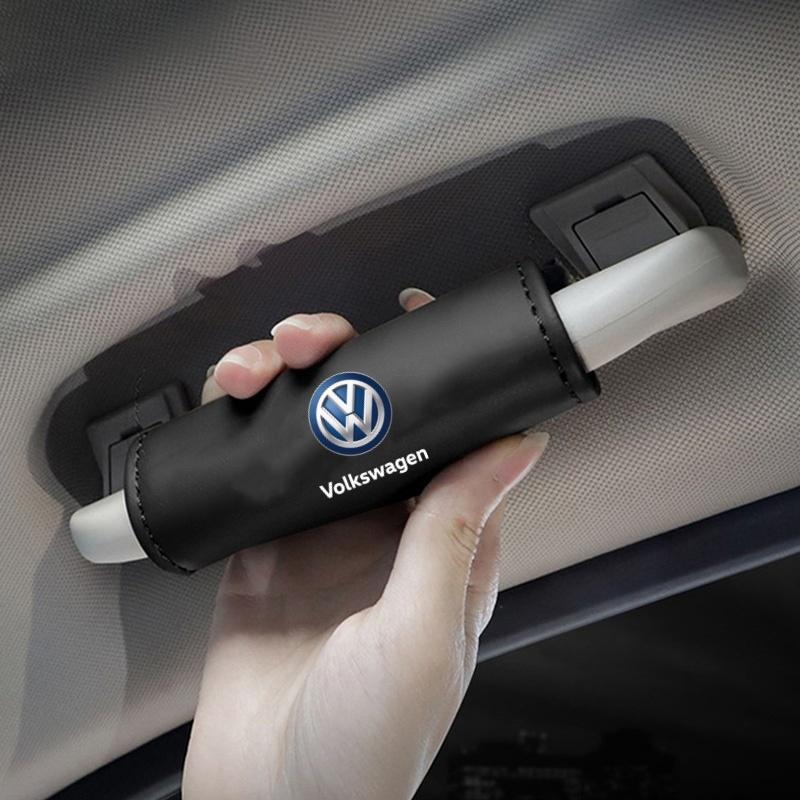 2Pcs Car Roof Handle Protection Pull Gloves For VW Volkswagen Golf Polo Jetta Beetle Touran B5 B6 Touareg Accessories Zr0