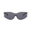 New Women's Rimless Star Decoration Integrated Y2K  Girl Style Hip Hop Fashion Sunglasses Beach Party Glasses Men