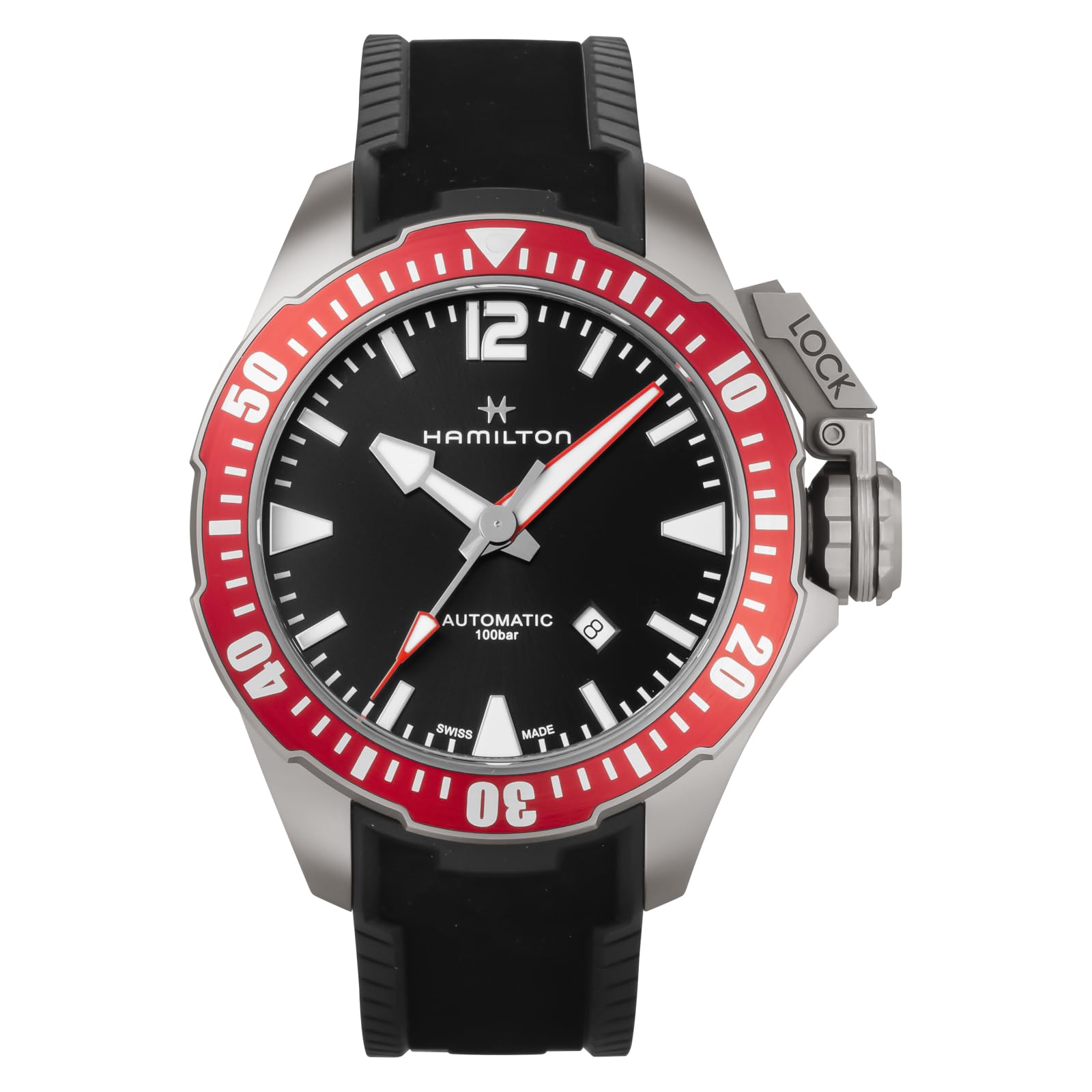 

Casual Watch Khaki Navy H77805335 Black [Hamilton] Men s [Item]