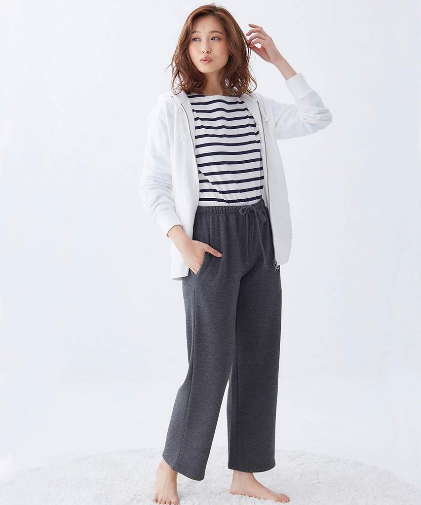 Nissen Lounge Black Size M Pajama/Loungewear Bottoms, Fall/Winter, Fluffy-Lined Pants, 2-Piece Set, + Charcoal,