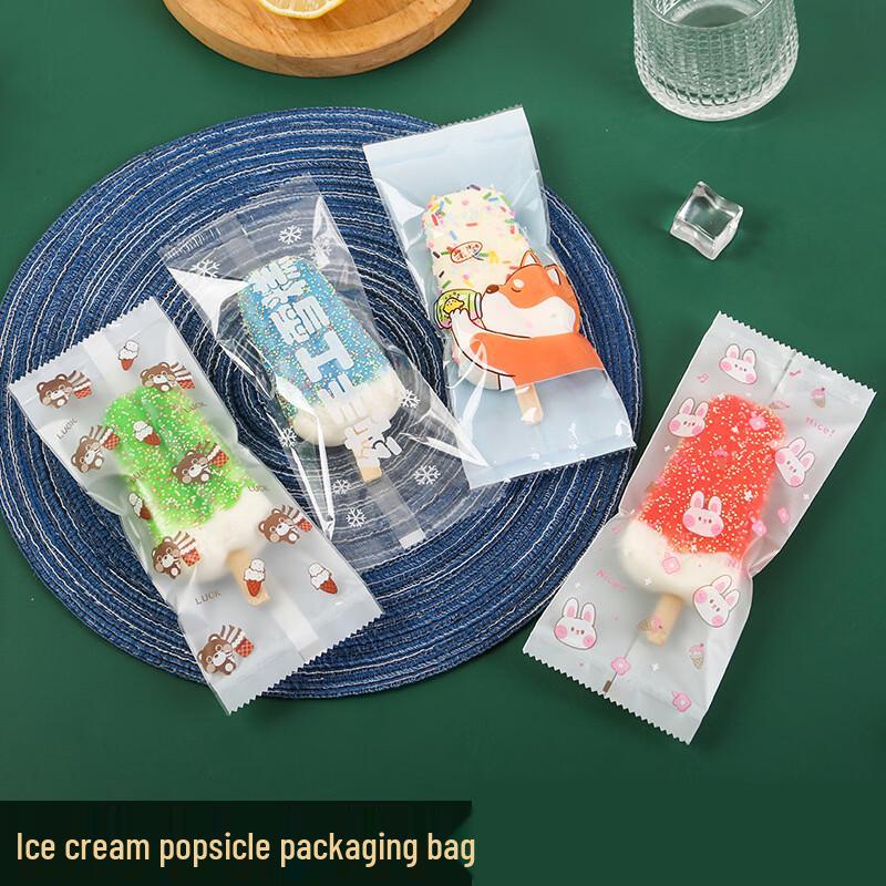 Deou Starlight Eis & Eis am Stiel Verpackungsbeutel gray