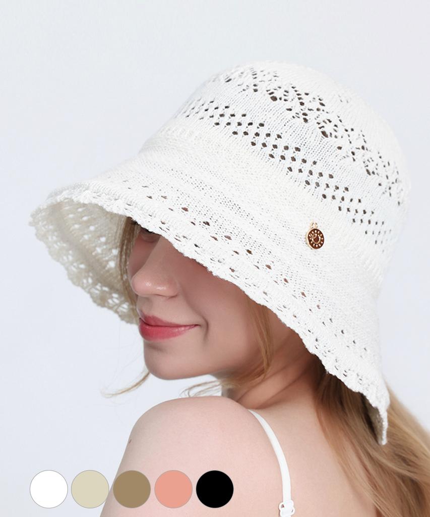 Ebeulideiseupeuling Es Aurora Lace Rattan Bucket Hat (5 Colors)