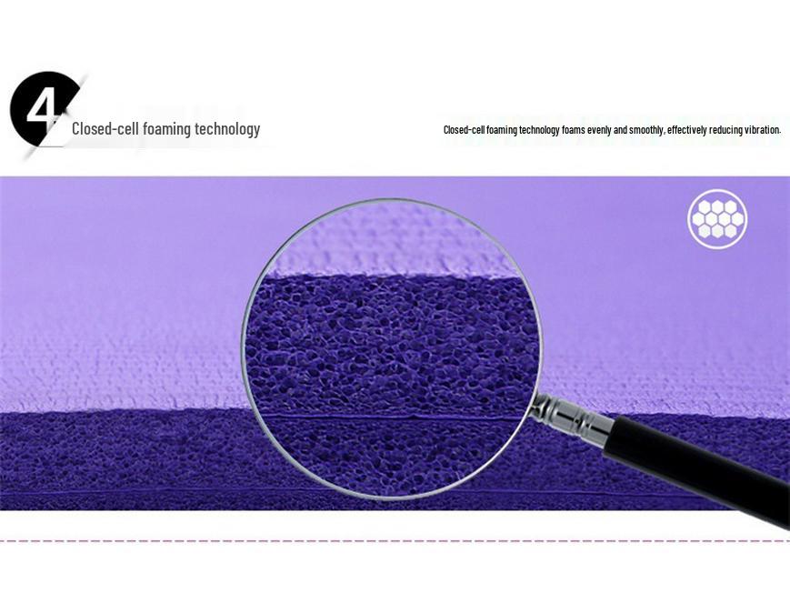 Thickened Non-Slip NBR Yoga Mat, 10mm Widened Exercise & Fitness Mat