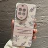 Xiaoxiangfeng Roses Are Suitable for Huawei Pura 90 Mobile Phone Case mate80Pro Leather Pattern Butterfly Love Flower Soft Case Protection