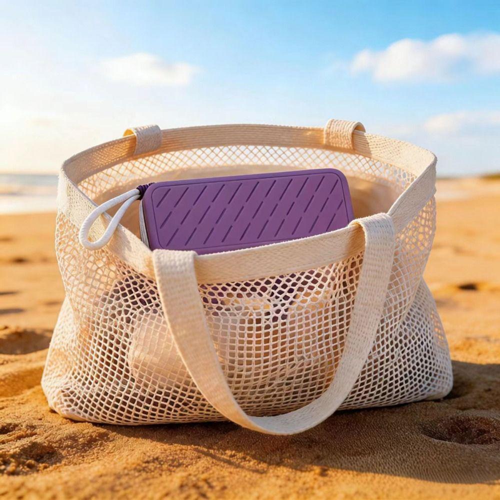 Large Capacity Silicone Swim Goggle Case Perforated Swimming Goggle Protective Pouch  For Swimming