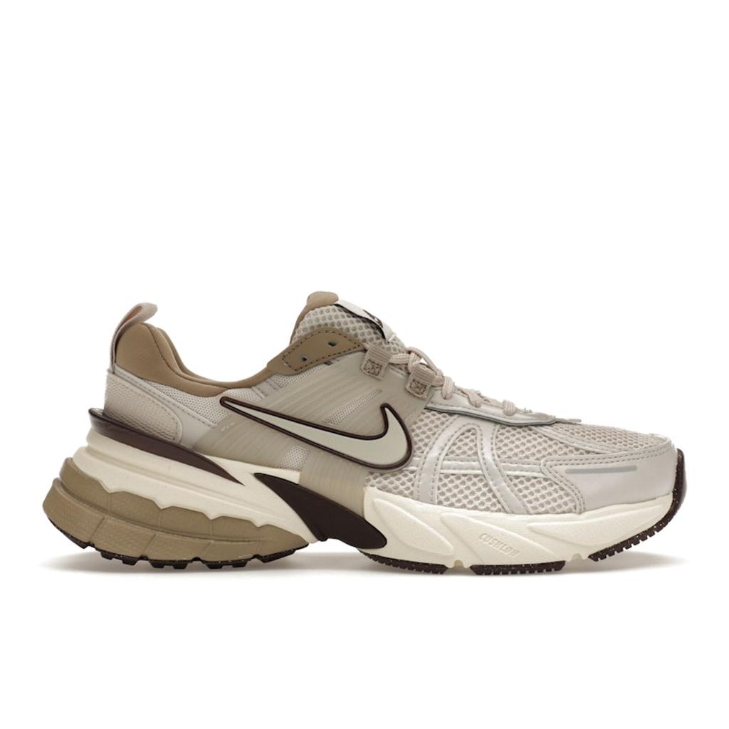 Nike V2K Run Light Orewood Brown Women Sneakers Cream Khaki Earth FD0736-103