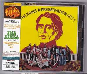 

CD KINKS - Preservation Act 1 VICP60446PROMO Victor 1998 Japan ObiRock Used