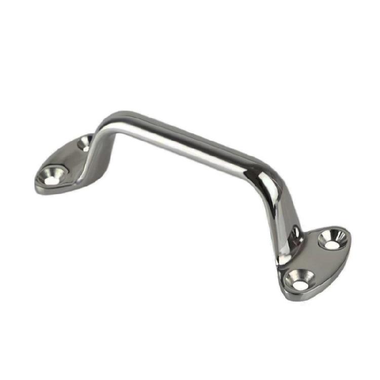 

Heavy Duty 6 Steel Boats Handrail Anti Rusts Marine Hardware Comfortable Hold Handrail for Secure Marine Navigation 1