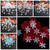 Multi-color Christmas Snowflakes Confetti Glitter Snowflake Sequins Artificial Snowflakes  Party