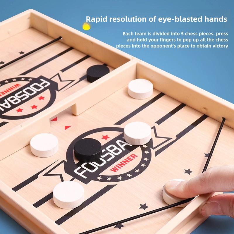 Foosball Winner Games Table Hockey Game Catapult Chess Parent-child Interactive Toy Fast Sling Puck Board Game Toys For Children