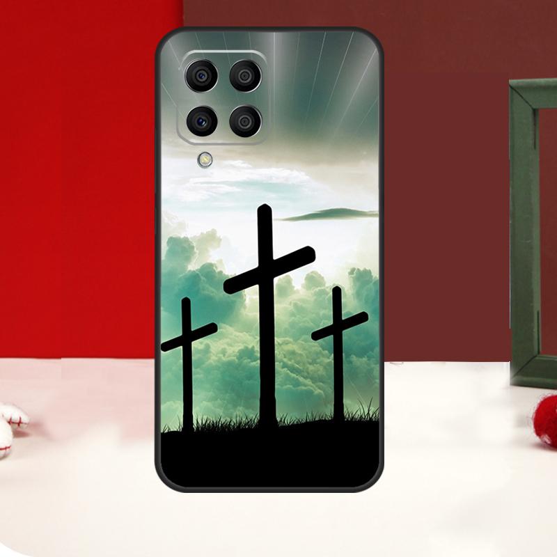 Faith Christian Religious Jesus Case For Samsung Galaxy M52 M32 M12 M54 M34 M14 M35 M56 M06 M55 M15 M11 M13 M16 M36 M31 M53