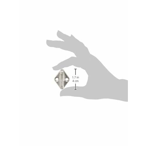 TRUSCO Wall Hook Stainless Steel #0 1 piece TIP-0