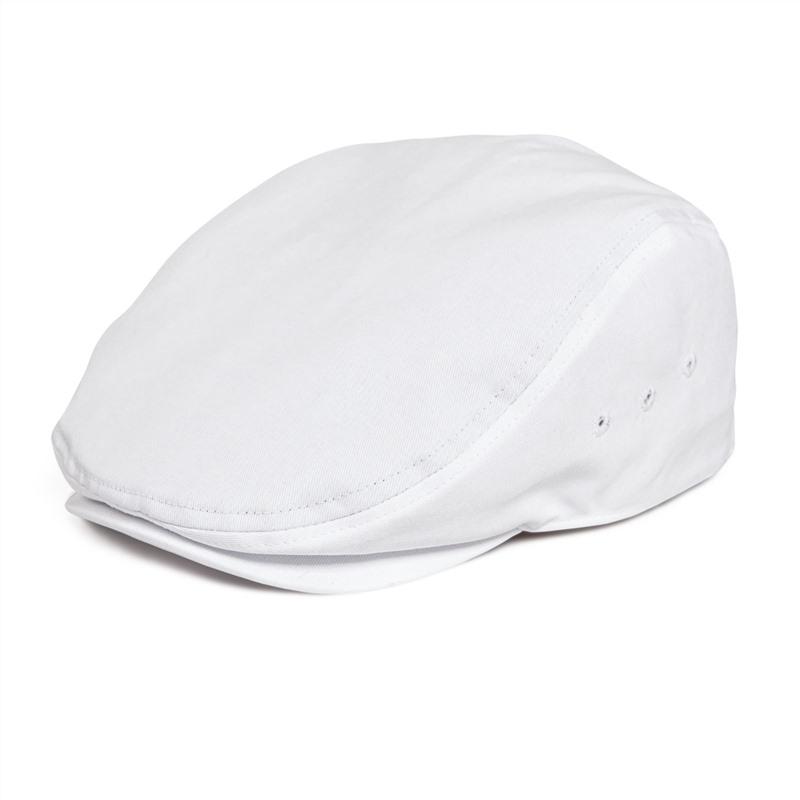 JANGOUL Summer Airhole Flat Cap Men Cotton Driver Hat Newsboy Caps 826