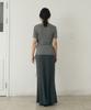 Loutaideu Drape Wrap T-Shirt [Grey]