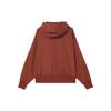Nike Sweatshirts Women's Dark Orange Hooded Moderate Regular DQ5859-832