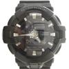 CASIO G-SHOCK GA-700 Watch, Quartz, Logo, Analog-Digital, Calendar, Black, GY18 /MQ, Men's