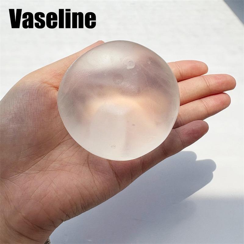 Clear Glaze Fluid Squishy Mochi Ball Soft Tpr Vaseline Malble Filled Inside Out Pop Squeeze Fidget Anti-Anxiety Relief Desk Toy