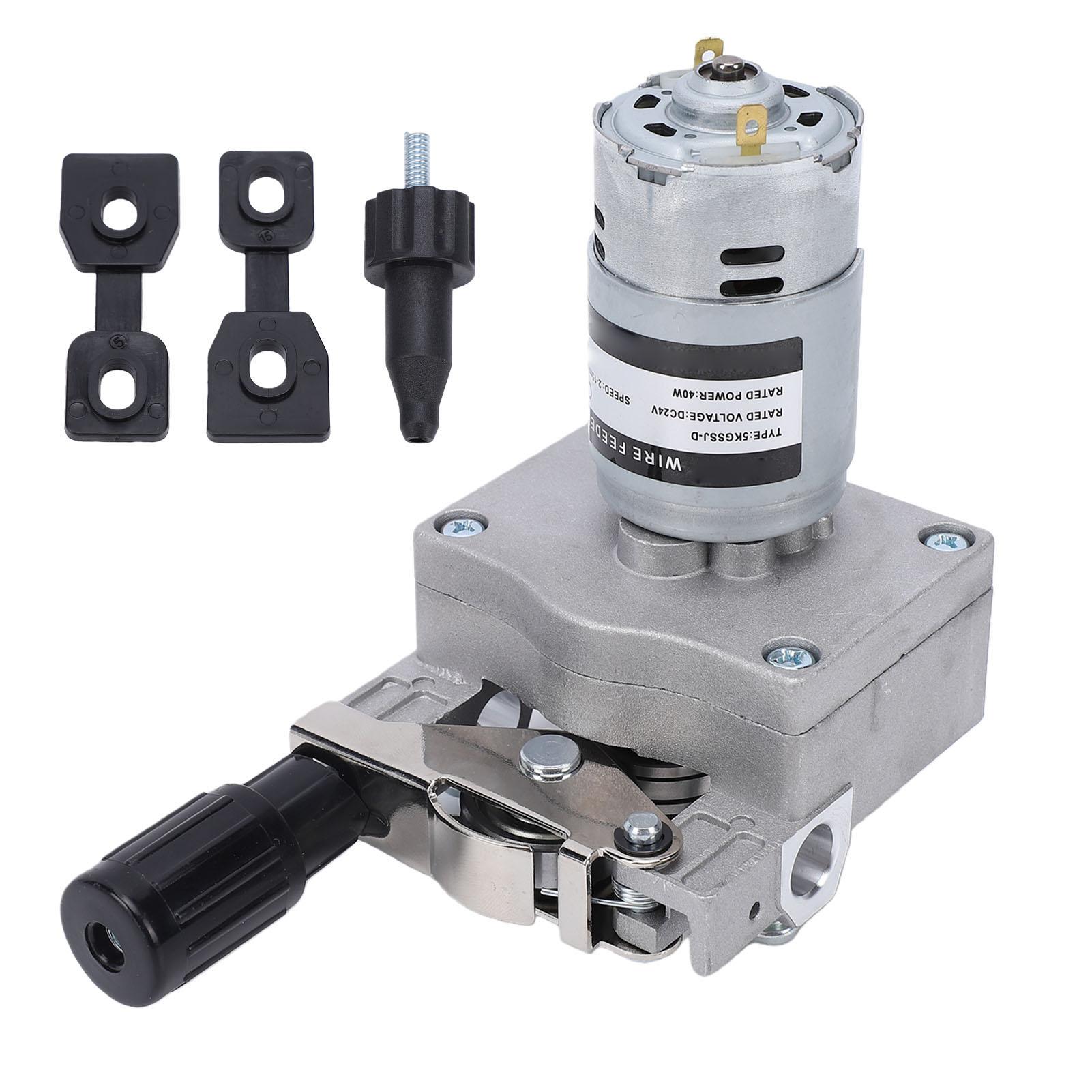 Vestidos Mig Welder Wire Feed Motor 40W Feeder 5Kg 2 Roll Metal Feeding System 2 15M Min For Dia 0.8 1.0Mm Wire