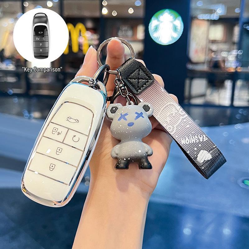 Key Case for GAC AION Y/S/Xuan 580/Mei 630 LX PLUS V Buckle Shell