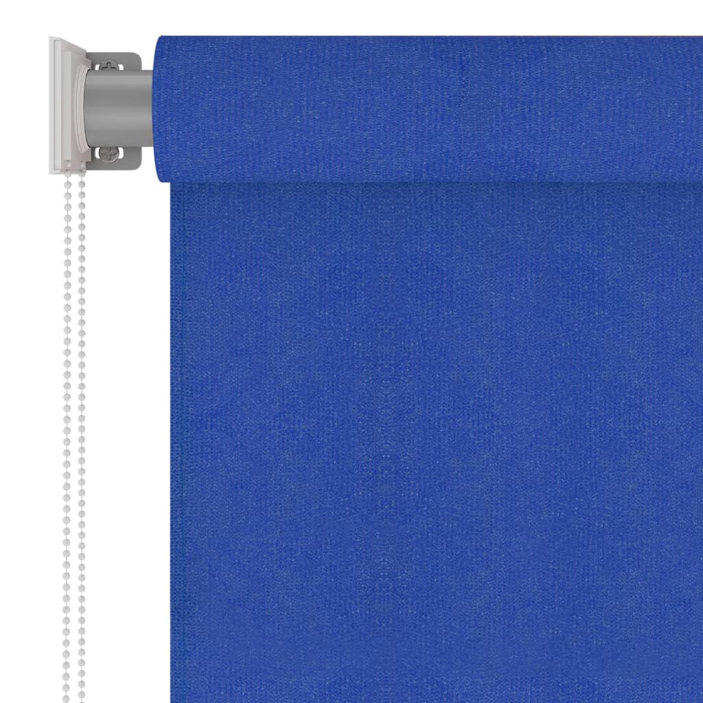 Vidaxl Roleta Zewnętrzna, 140X230 Cm, Niebieska, Hdpe