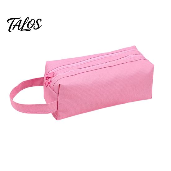 Talos Pencil Case, with Easy Grip Handle Design, Large Capacity Pen Durable Oxford Pouch, for Kids Art School Supplies Stationery