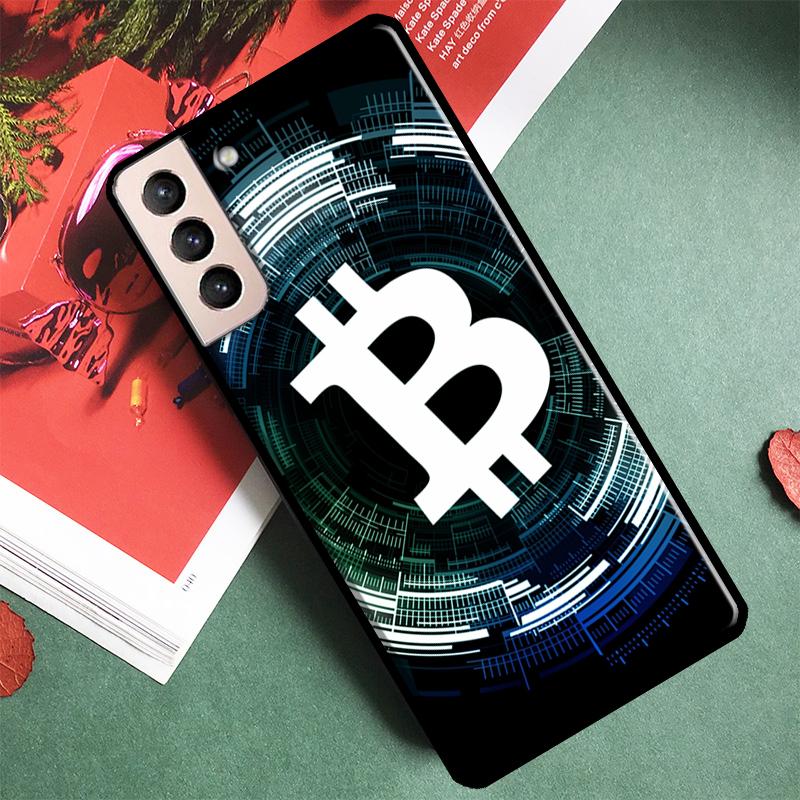 Bitcoin Phone Case For Samsung Galaxy S24 S25 Ultra S9 S10 S20 FE S21 S22 S23 Ultra Plus Back Cover