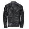 First-layer Cowhide Leather Jacket Slim-fit Stand-up Collar Genuine Leather Jacket Casual Jacket
