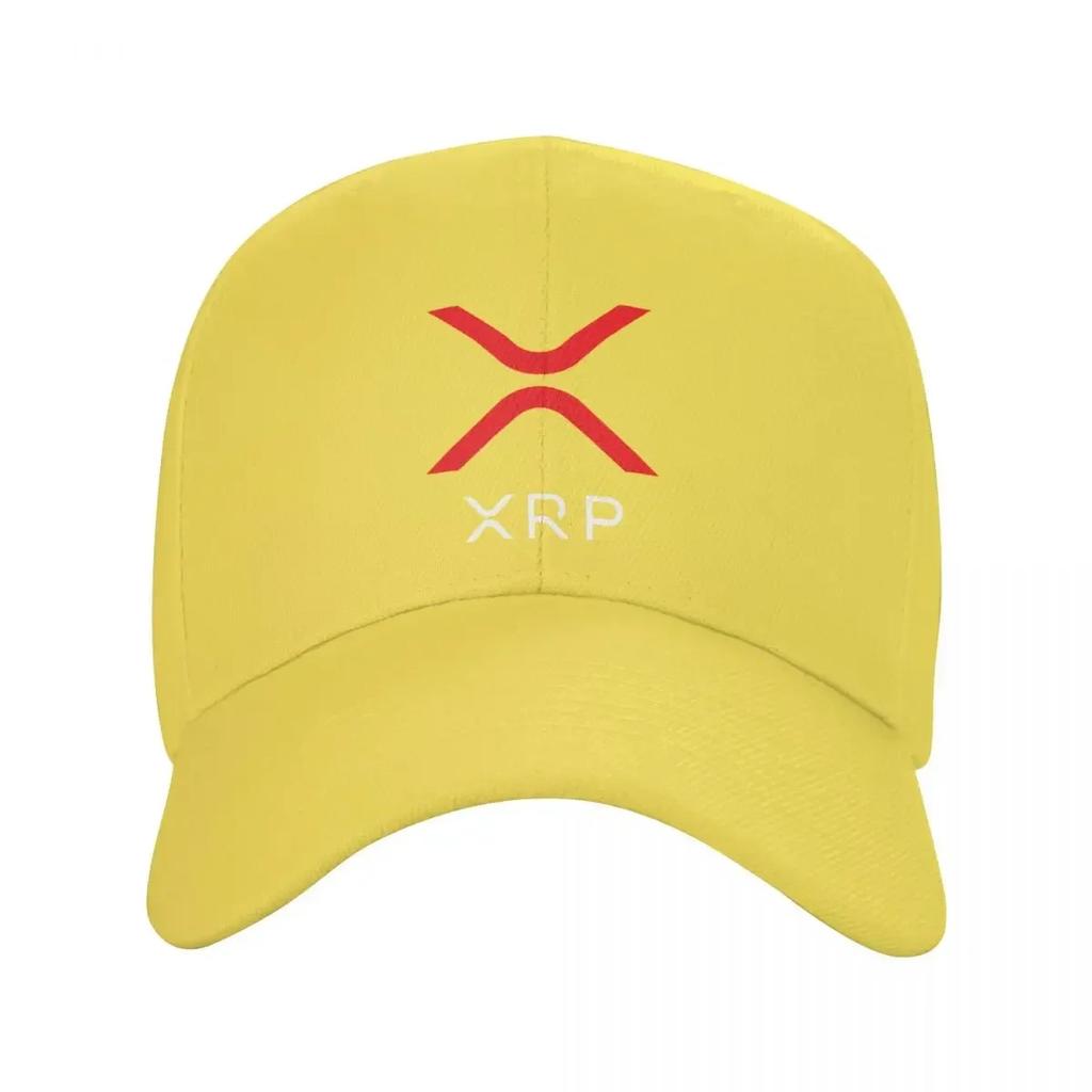 Classic Ripple XRP Ripple Red Baseball Cap Unisex Women Custom Adjustable Adult Bitcoin Dad Hat Hip Hop Snapback Hats Trucker Caps