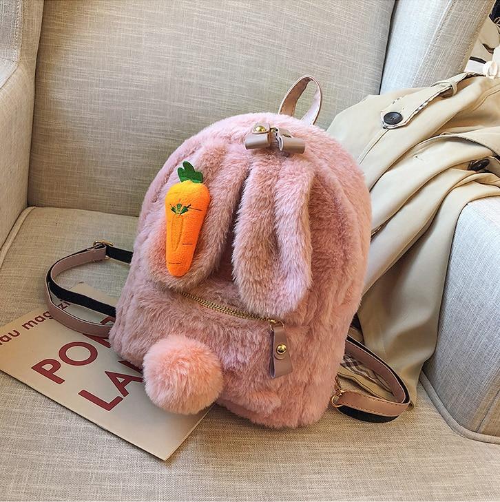 fluffy rucksack