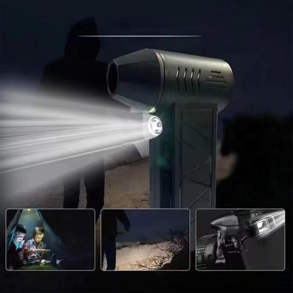 3 Gear Turbo Electric Air Duster Rechargeable Handheld Dust Blower Cleaning Turbo Fan  Keyboard