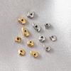 Irregular Shaped Stainless Steel Spacer Beads for DIY Jewelry and Bracelet Making