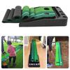 Indoor Green Grass Golf Putting Mat Ball Return Golf Practice Mat Training Equipment