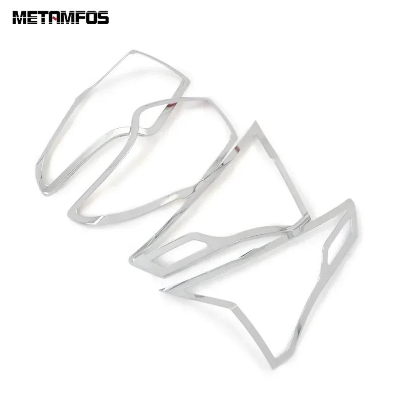 For Toyota Rav4 Rav 4 2013 2014 2015 Chrome Rear Light Lamp Cover Trim Taillamp Taillight Protector Accessories Car Styling